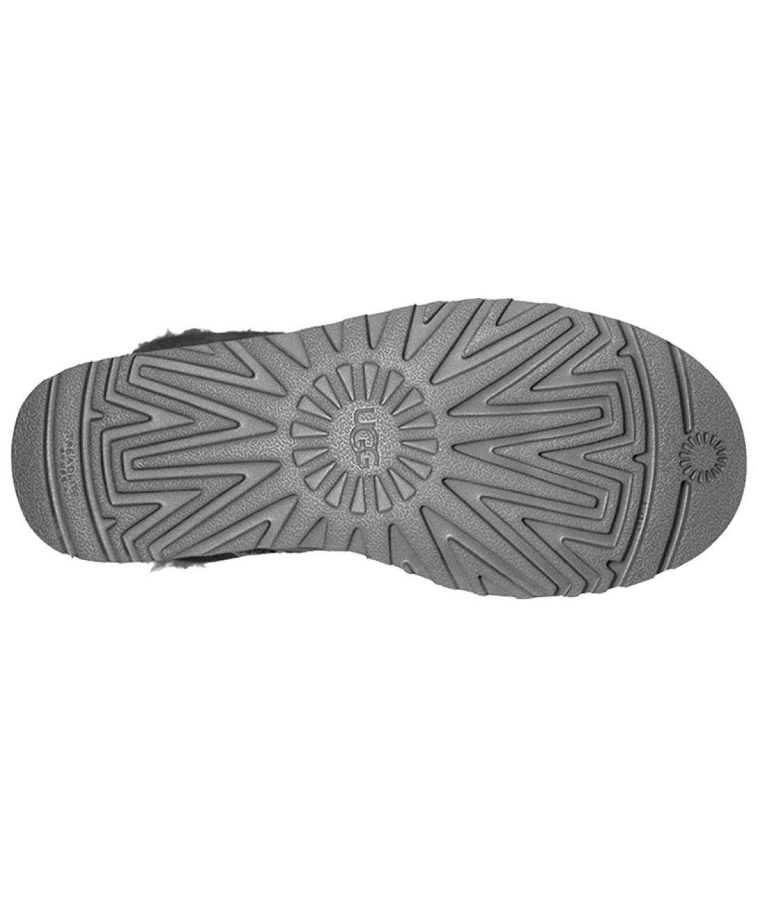 UGG AUSTRALIA Серые замшевые ботинки, фото 6