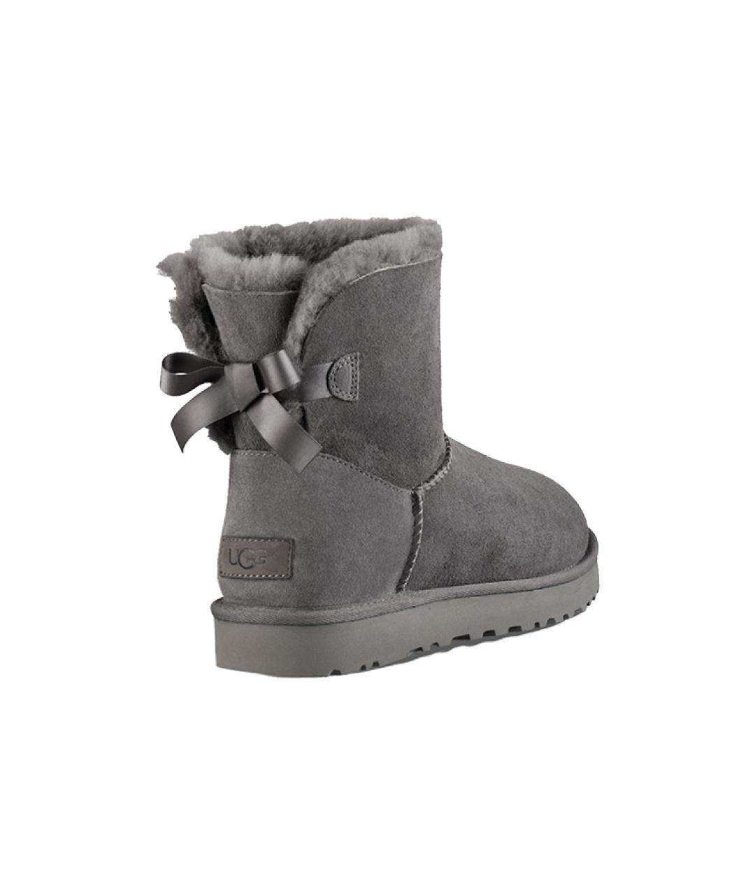 UGG AUSTRALIA Серые замшевые ботинки, фото 4