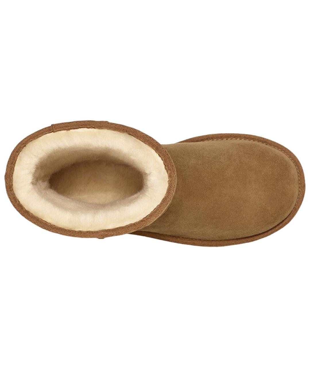 UGG AUSTRALIA Бежевые замшевые ботинки, фото 5