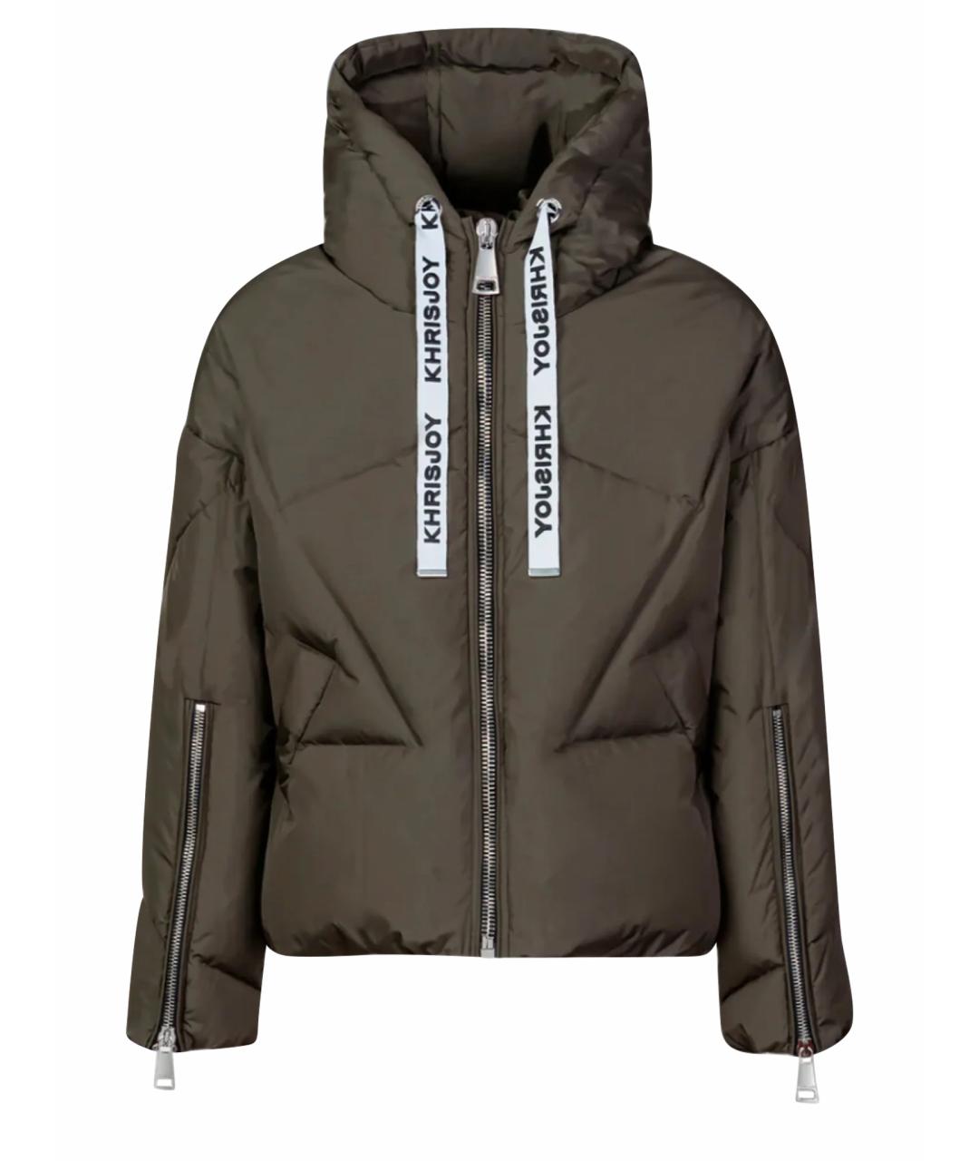 KHRISJOY Хаки полиэстеровый пуховик, фото 1
