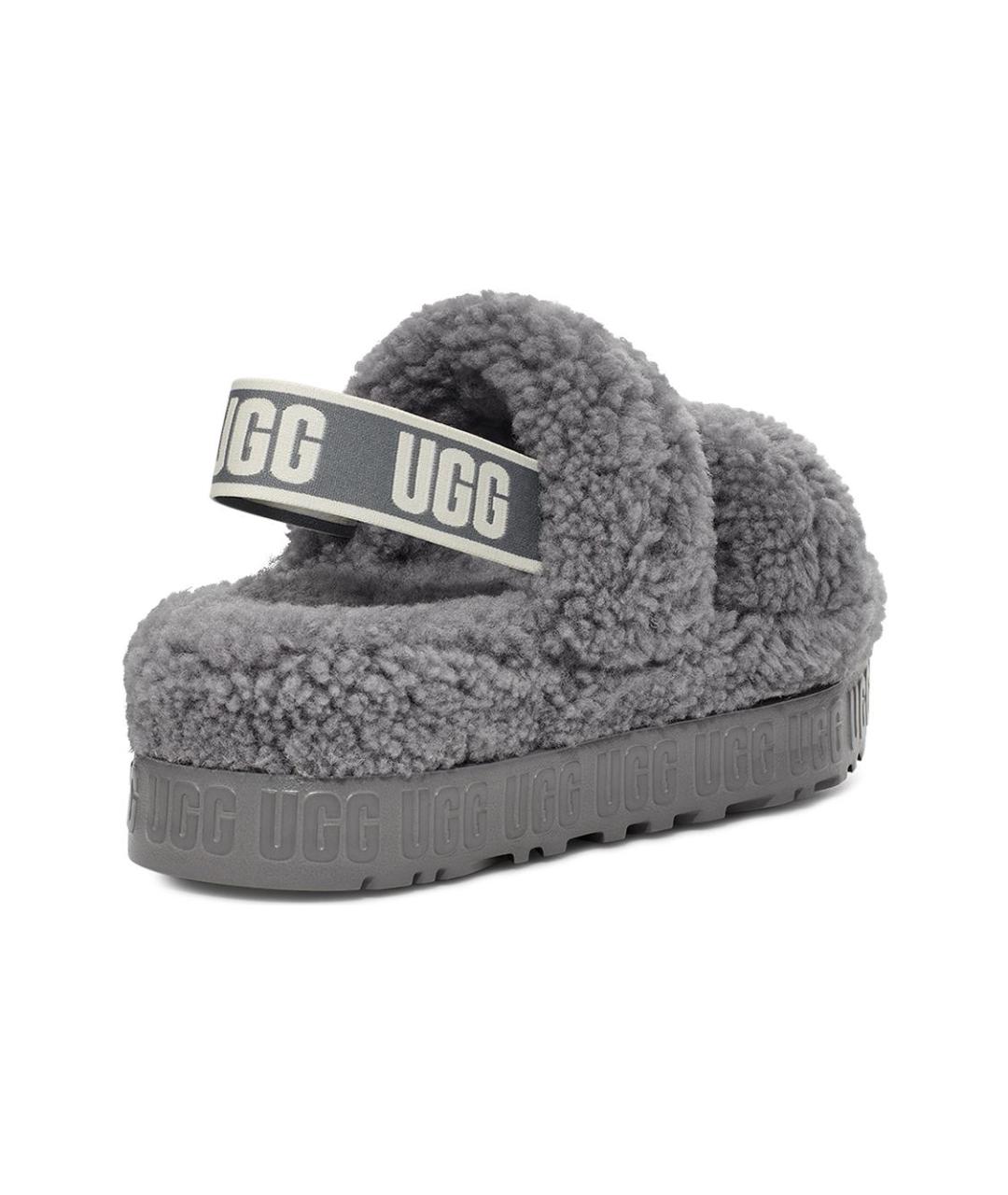UGG AUSTRALIA Серые сандалии, фото 3