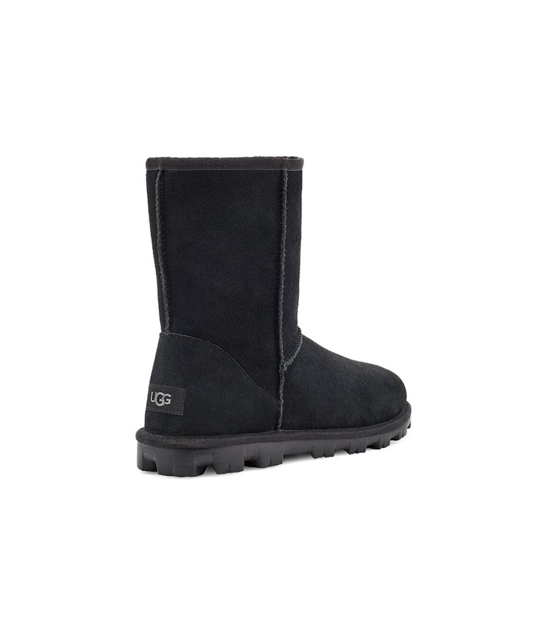 UGG AUSTRALIA Черные замшевые ботинки, фото 4