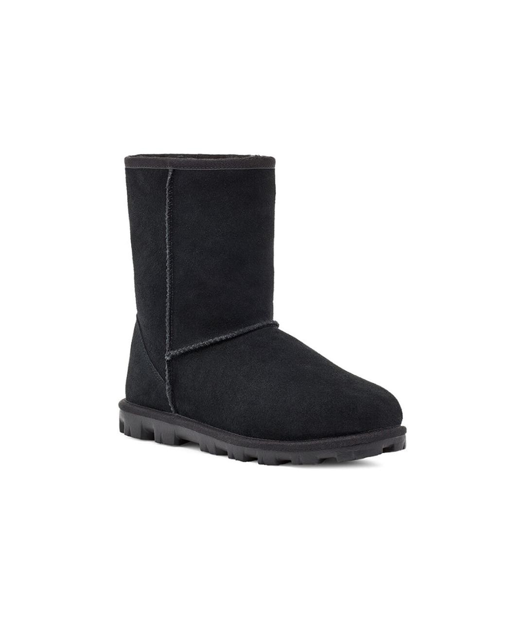 UGG AUSTRALIA Черные замшевые ботинки, фото 3