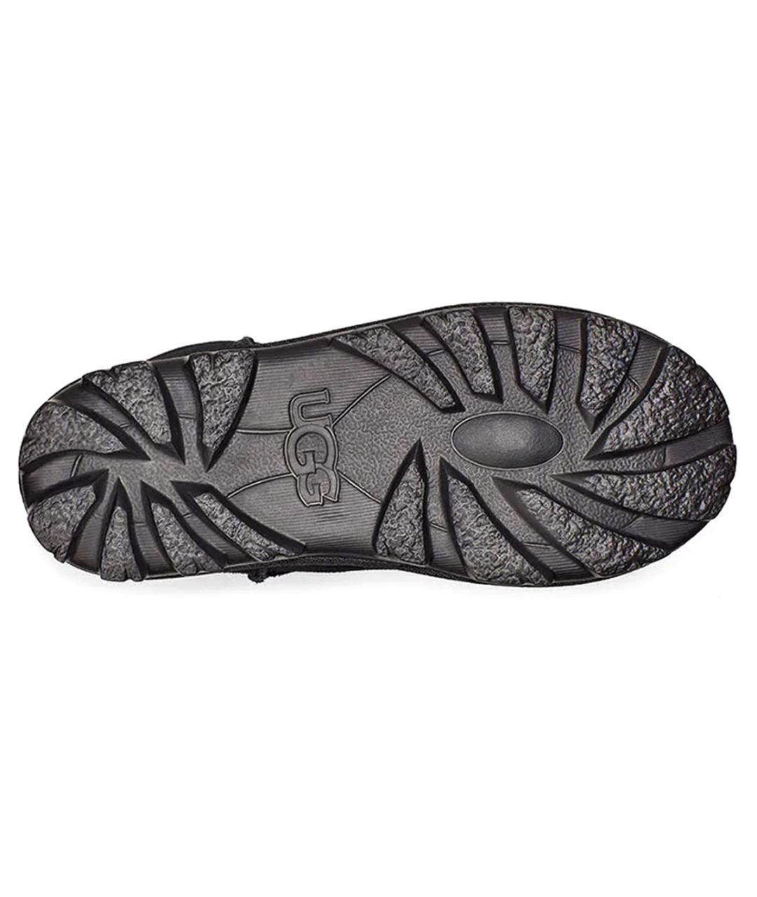 UGG AUSTRALIA Черные замшевые ботинки, фото 6