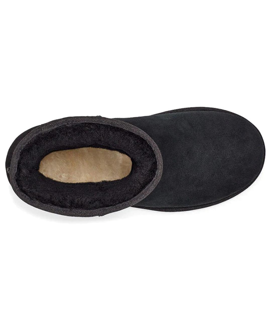 UGG AUSTRALIA Черные замшевые ботинки, фото 5