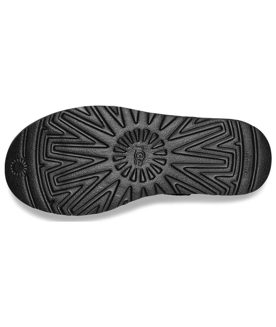 UGG AUSTRALIA Черные замшевые ботинки, фото 5