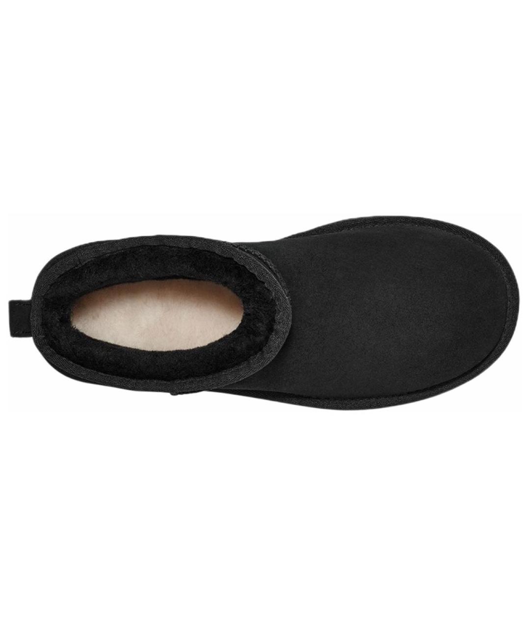 UGG AUSTRALIA Черные замшевые ботинки, фото 4