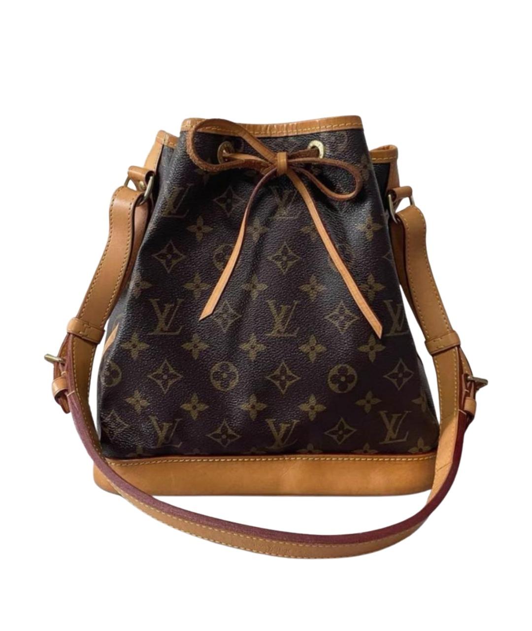 LOUIS VUITTON Коричневая сумка через плечо, фото 1
