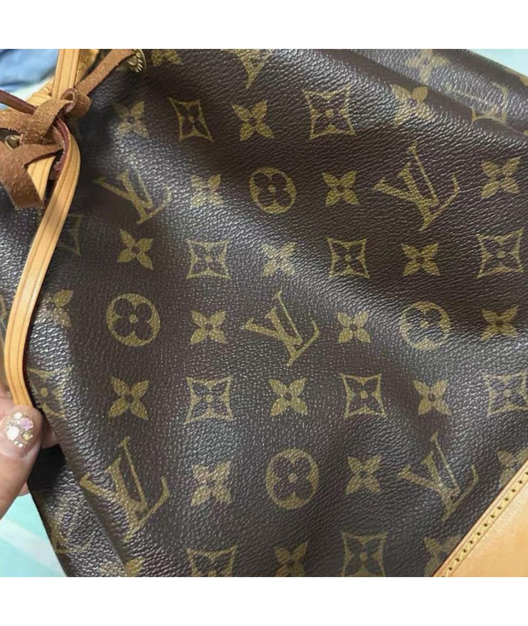 LOUIS VUITTON Коричневая сумка через плечо, фото 3