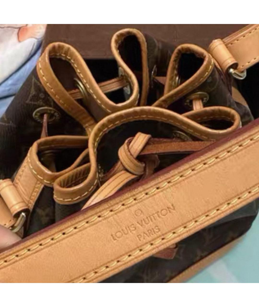 LOUIS VUITTON Коричневая сумка через плечо, фото 2