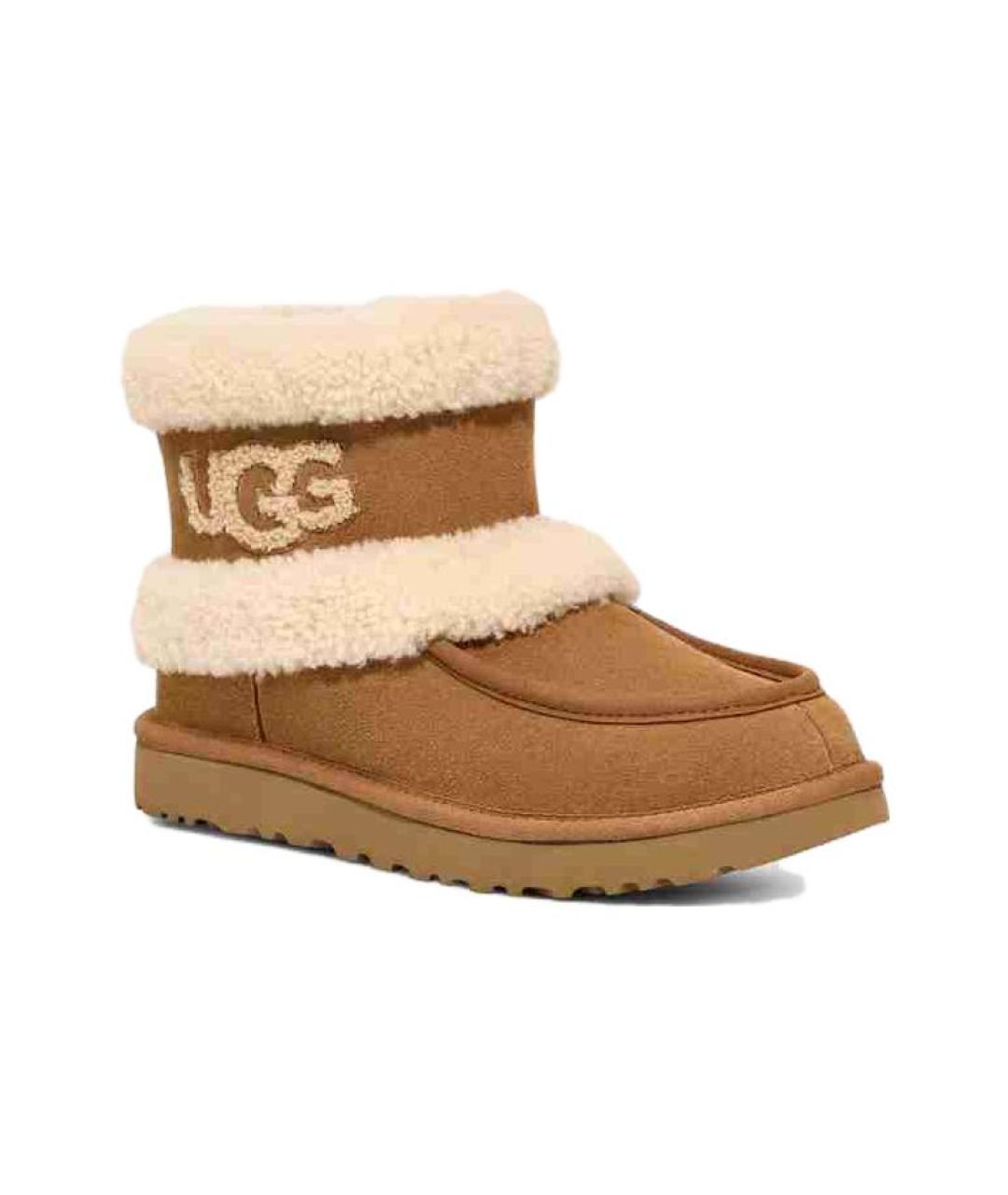 UGG AUSTRALIA Коричневые ботинки, фото 3