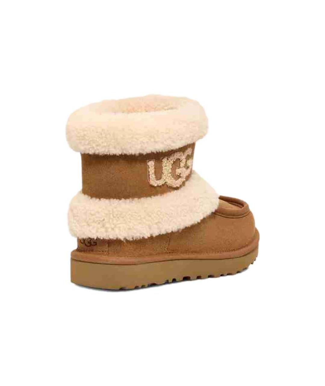UGG AUSTRALIA Коричневые ботинки, фото 4
