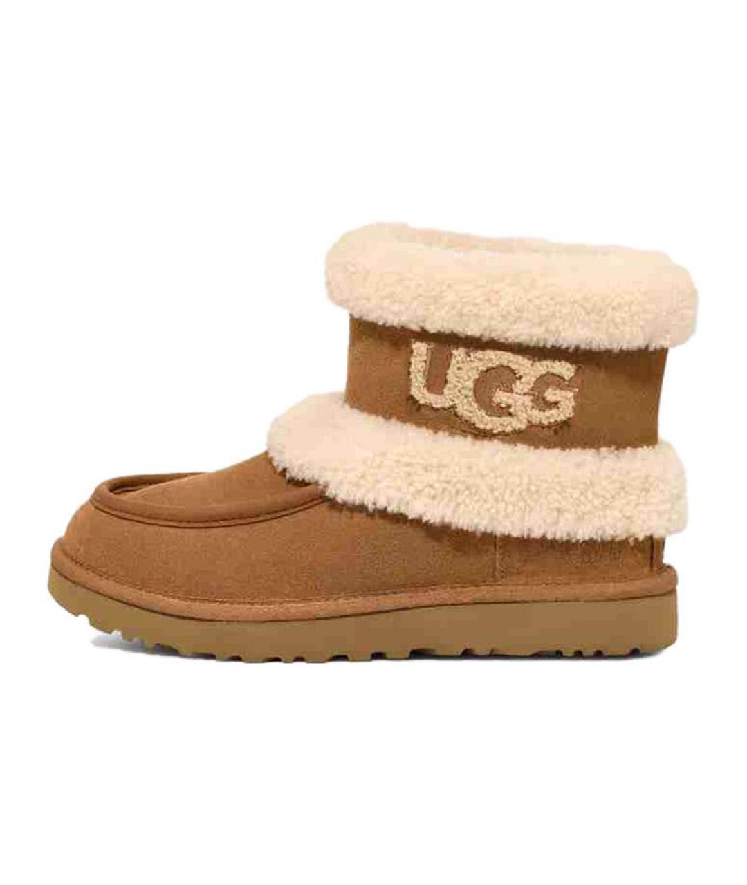 UGG AUSTRALIA Коричневые ботинки, фото 7