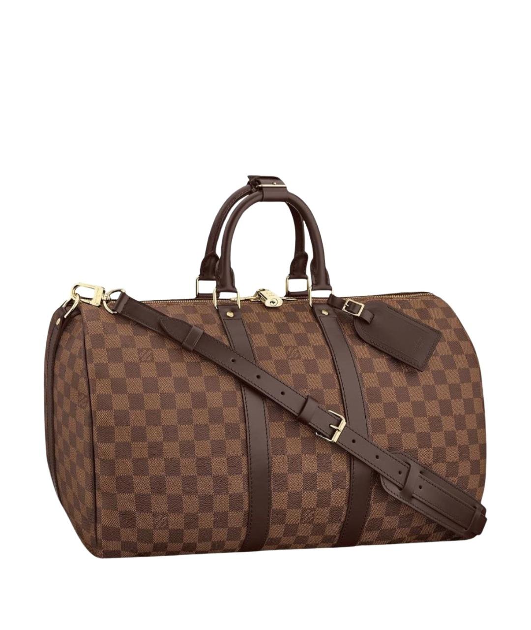 LOUIS VUITTON Коричневая сумка через плечо, фото 1
