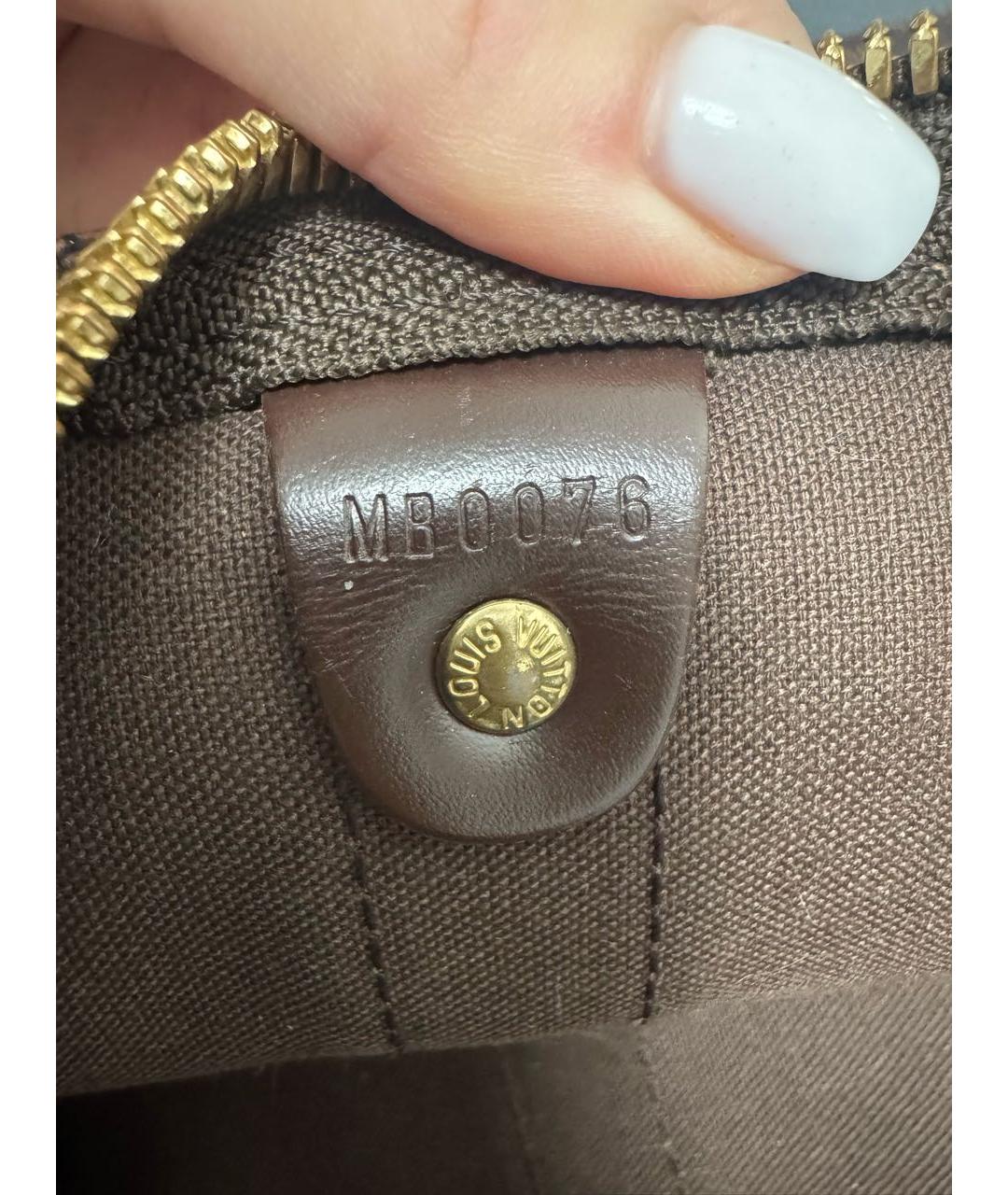 LOUIS VUITTON Коричневая сумка через плечо, фото 5