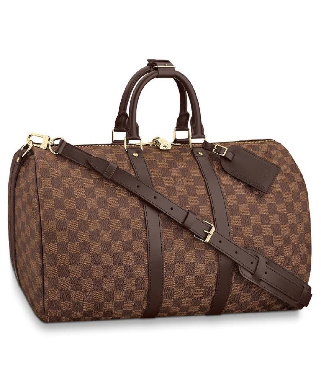 LOUIS VUITTON Коричневая сумка через плечо, фото 9