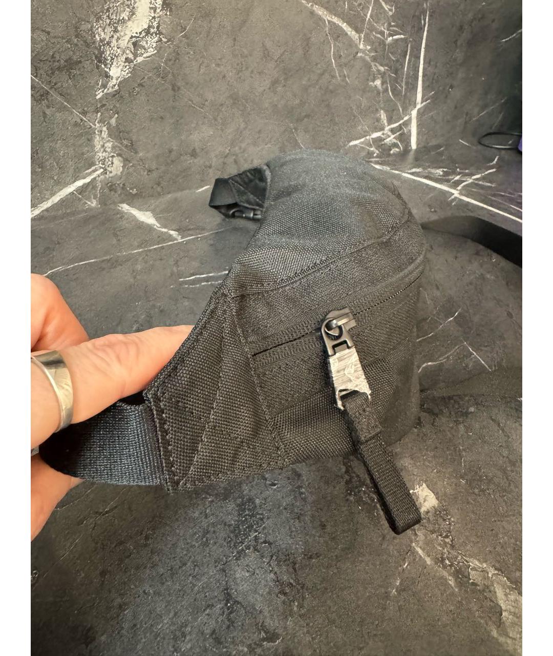 CALVIN KLEIN Серая тканевая поясная сумка, фото 2