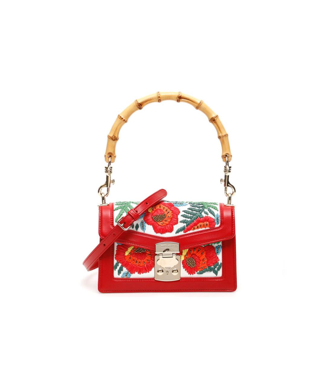 MIU MIU Красная кожаная сумка через плечо, фото 4