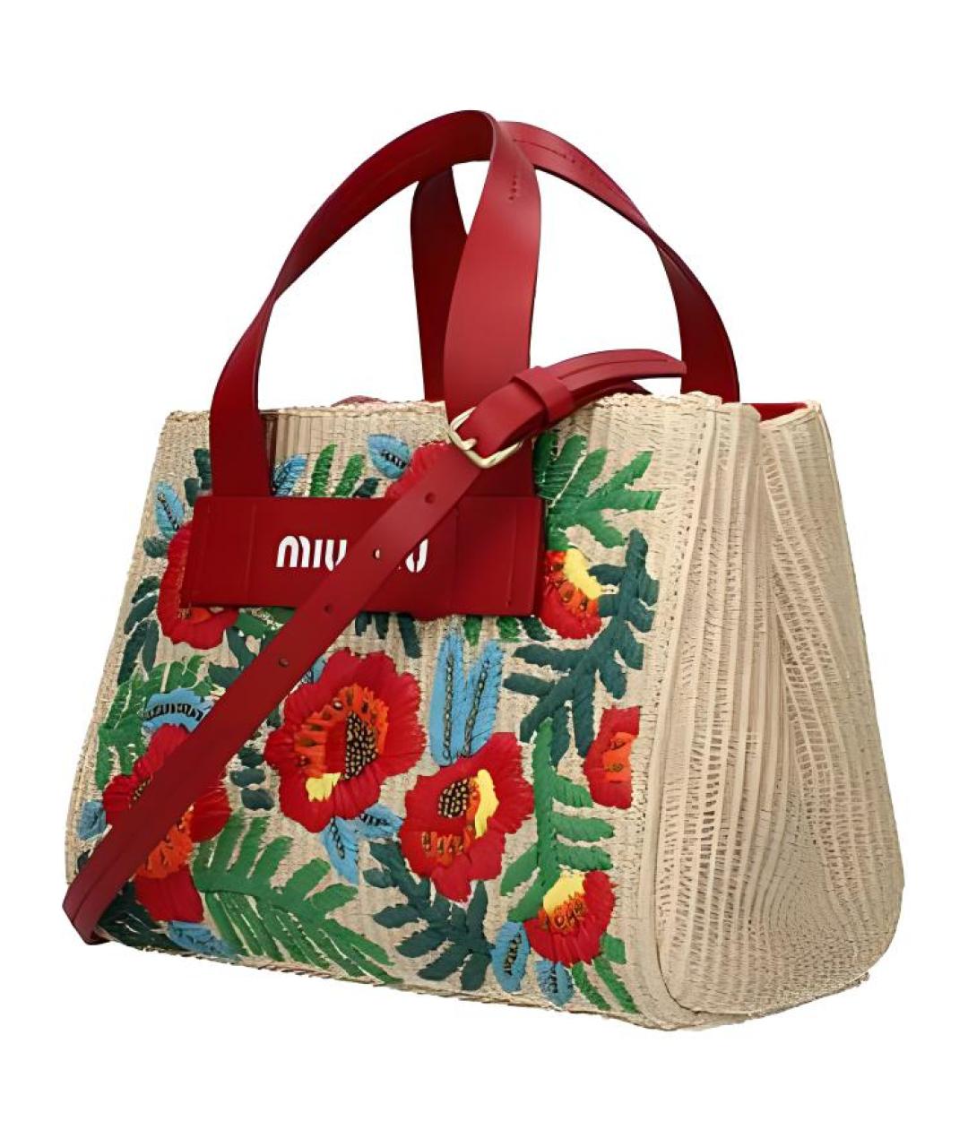 MIU MIU Мульти пелетеная сумка через плечо, фото 3