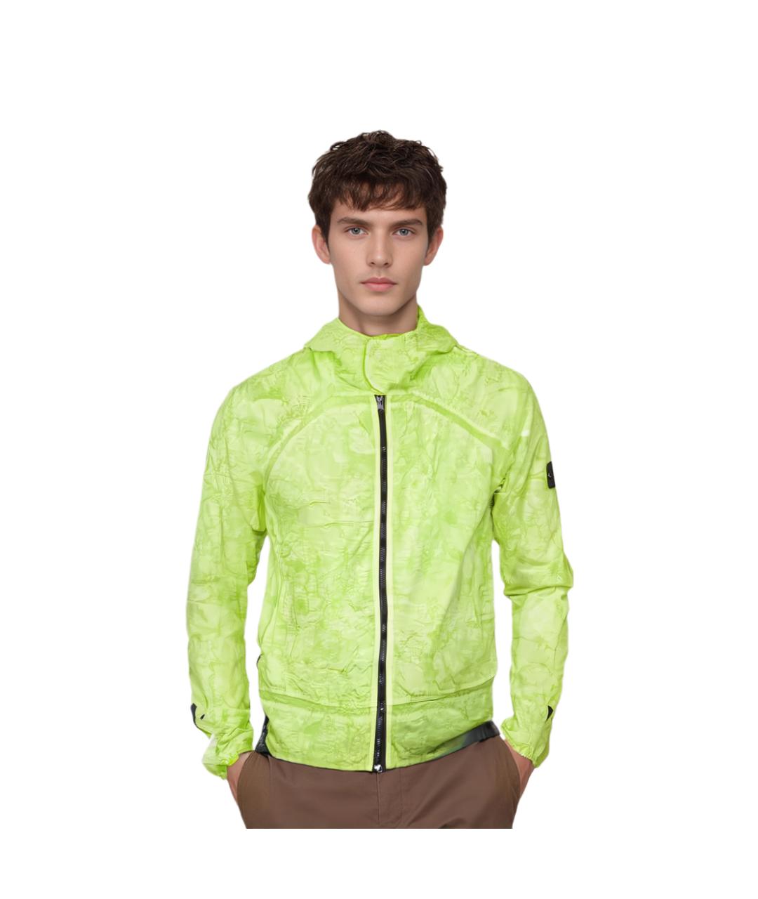 STONE ISLAND Салатовая куртка, фото 3