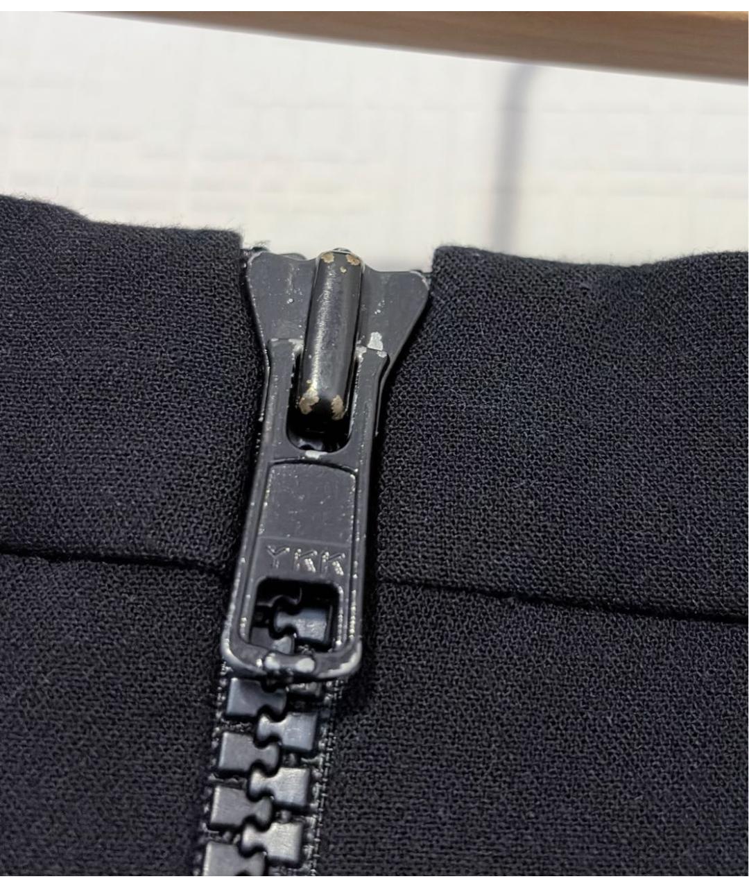 SANDRO Черная хлопковая юбка мини, фото 4