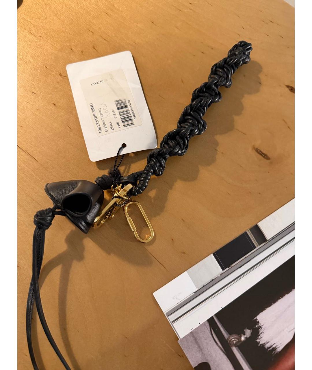 CELINE Черный брелок, фото 5