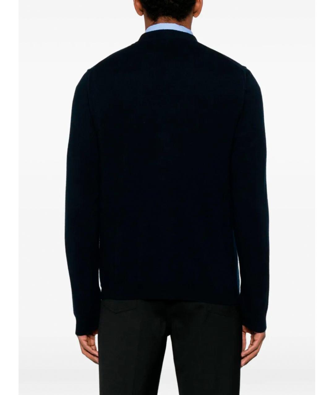 GUCCI Синий кашемировый кардиган, фото 4