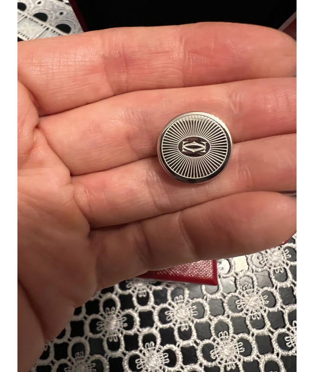 CARTIER Серебряные серебряные запонки, фото 5