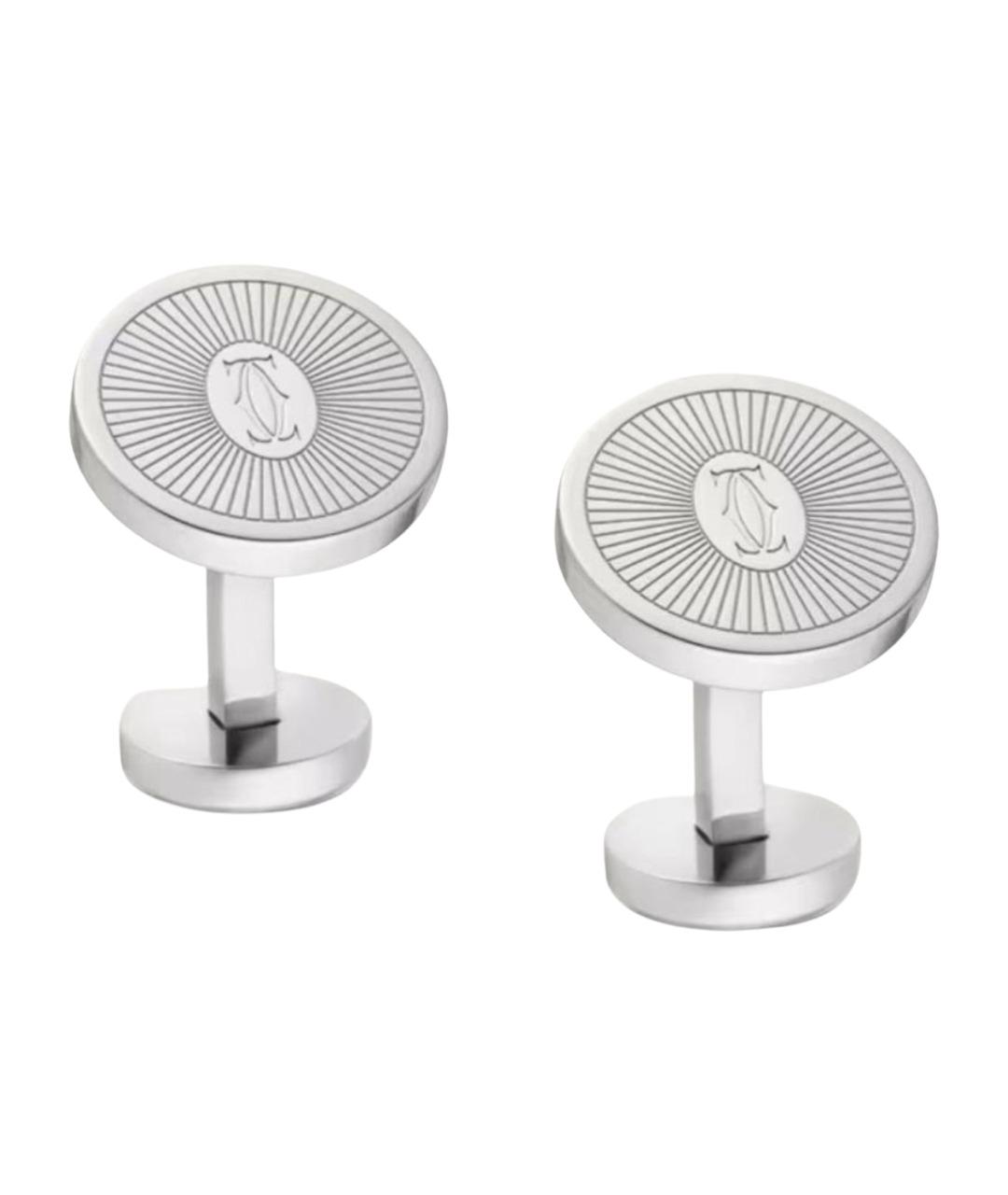 CARTIER Серебряные серебряные запонки, фото 1