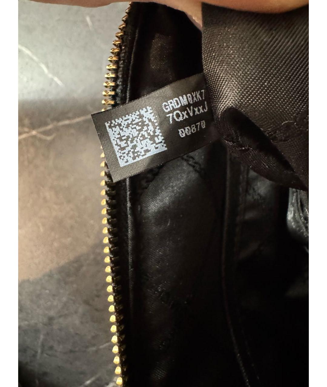 MICHAEL MICHAEL KORS Черная кожаная сумка тоут, фото 6