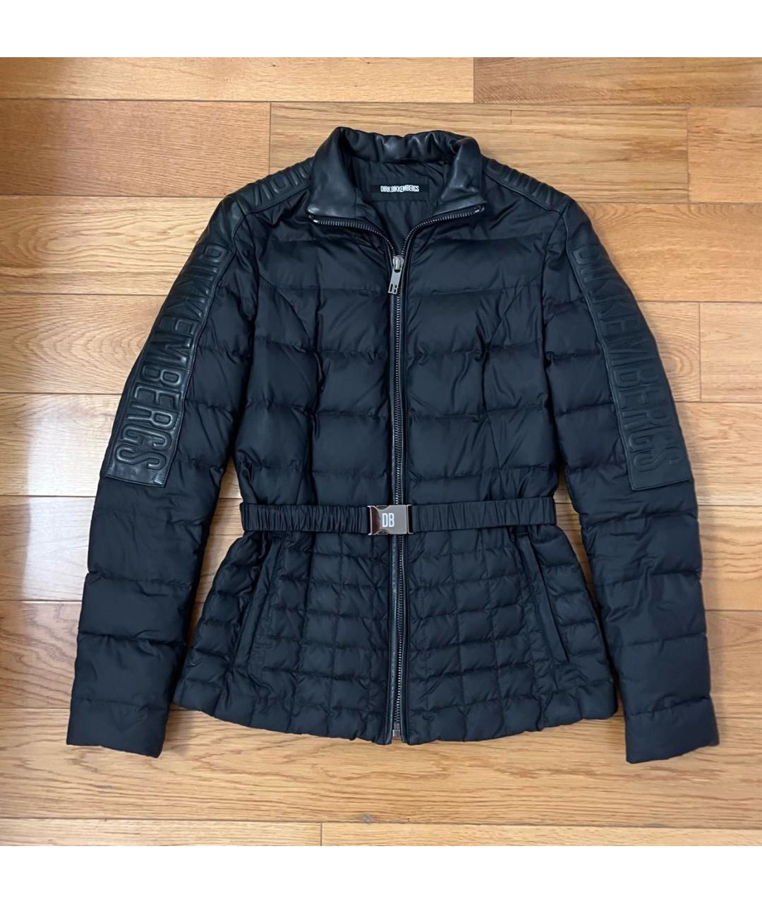 BIKKEMBERGS Черный полиамидовый пуховик, фото 9