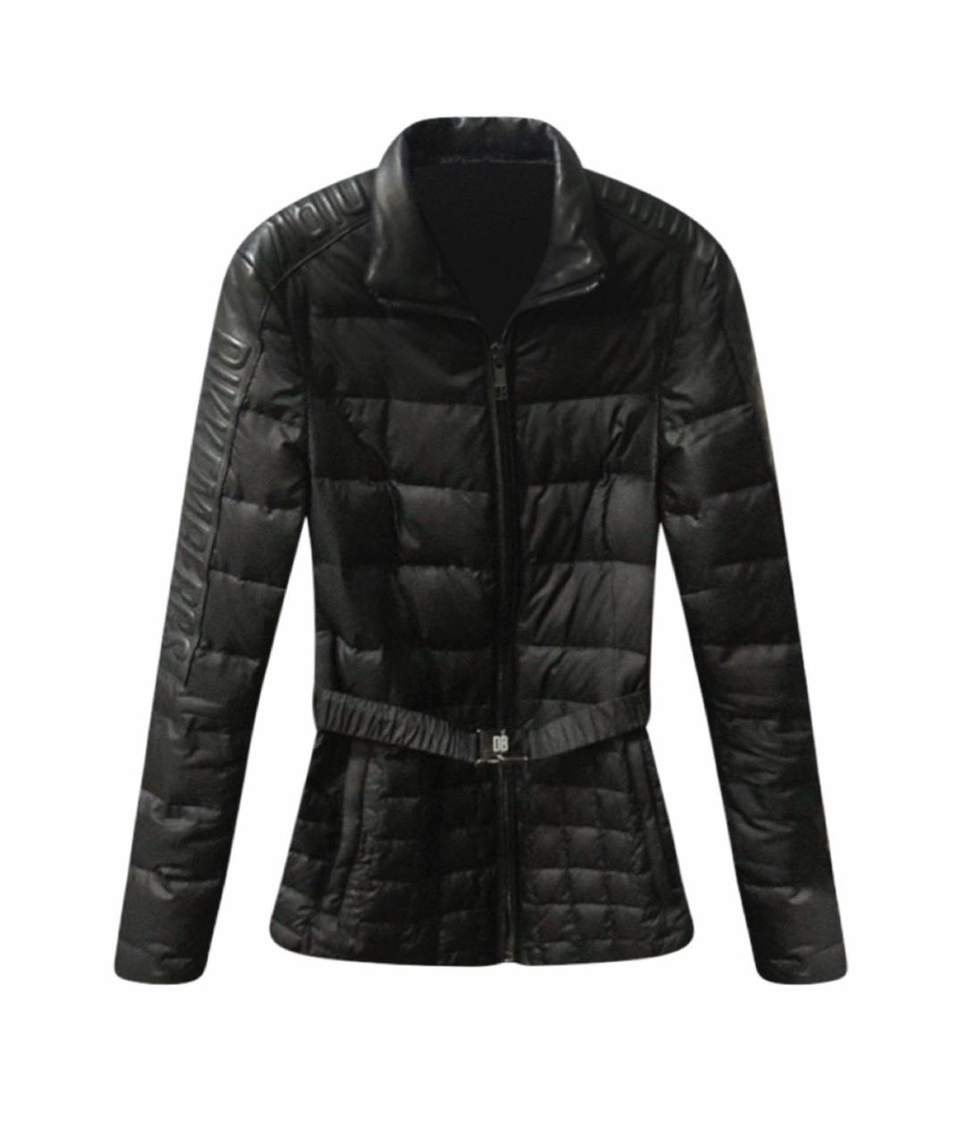 BIKKEMBERGS Черный полиамидовый пуховик, фото 4