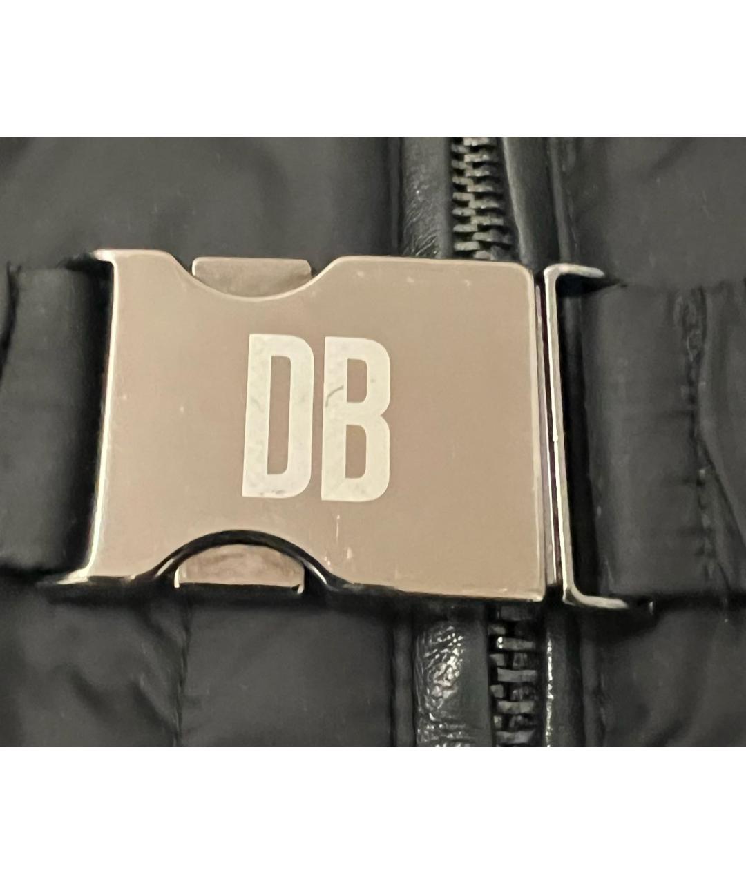 BIKKEMBERGS Черный полиамидовый пуховик, фото 8