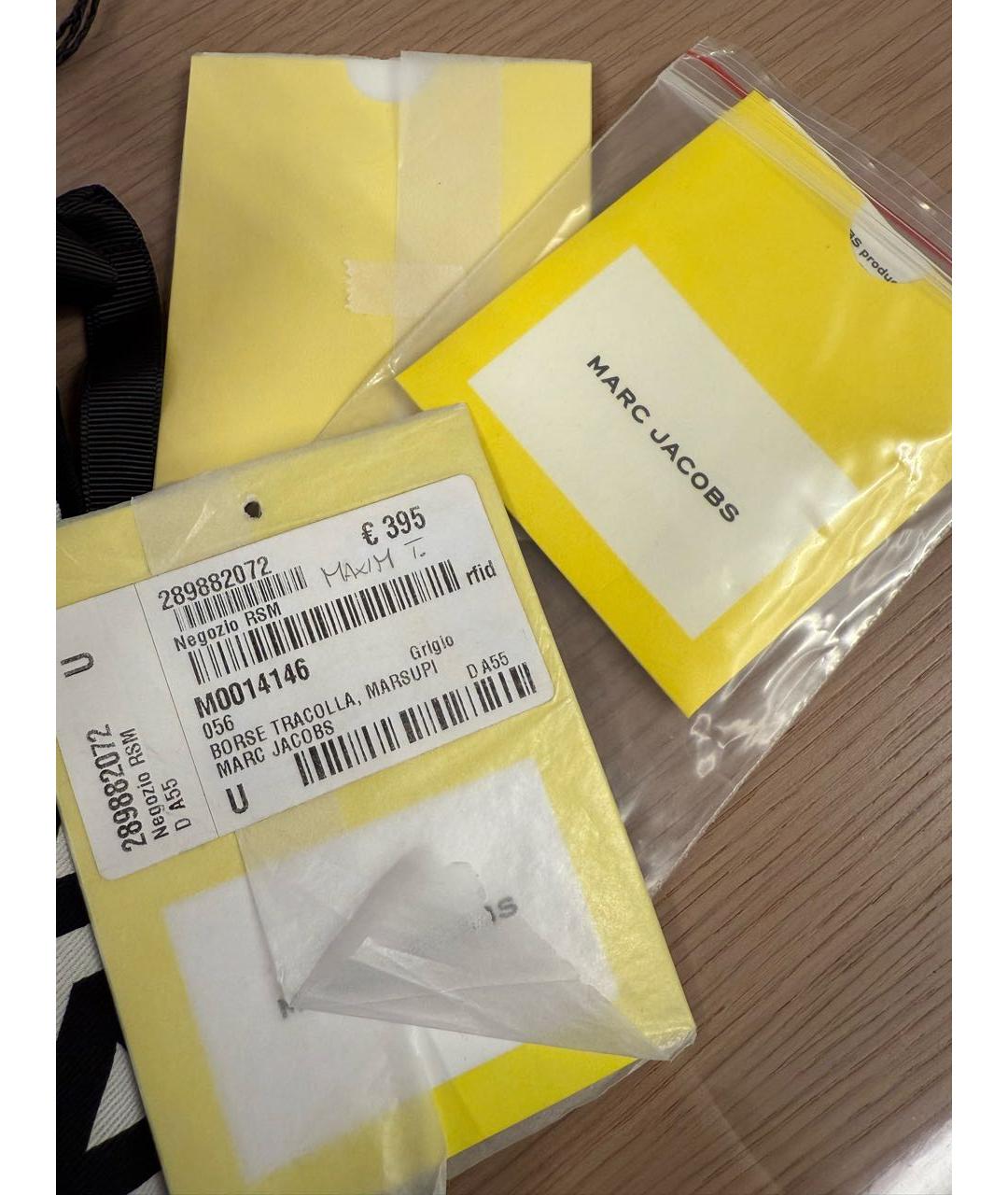 MARC JACOBS Бежевая кожаная сумка через плечо, фото 5