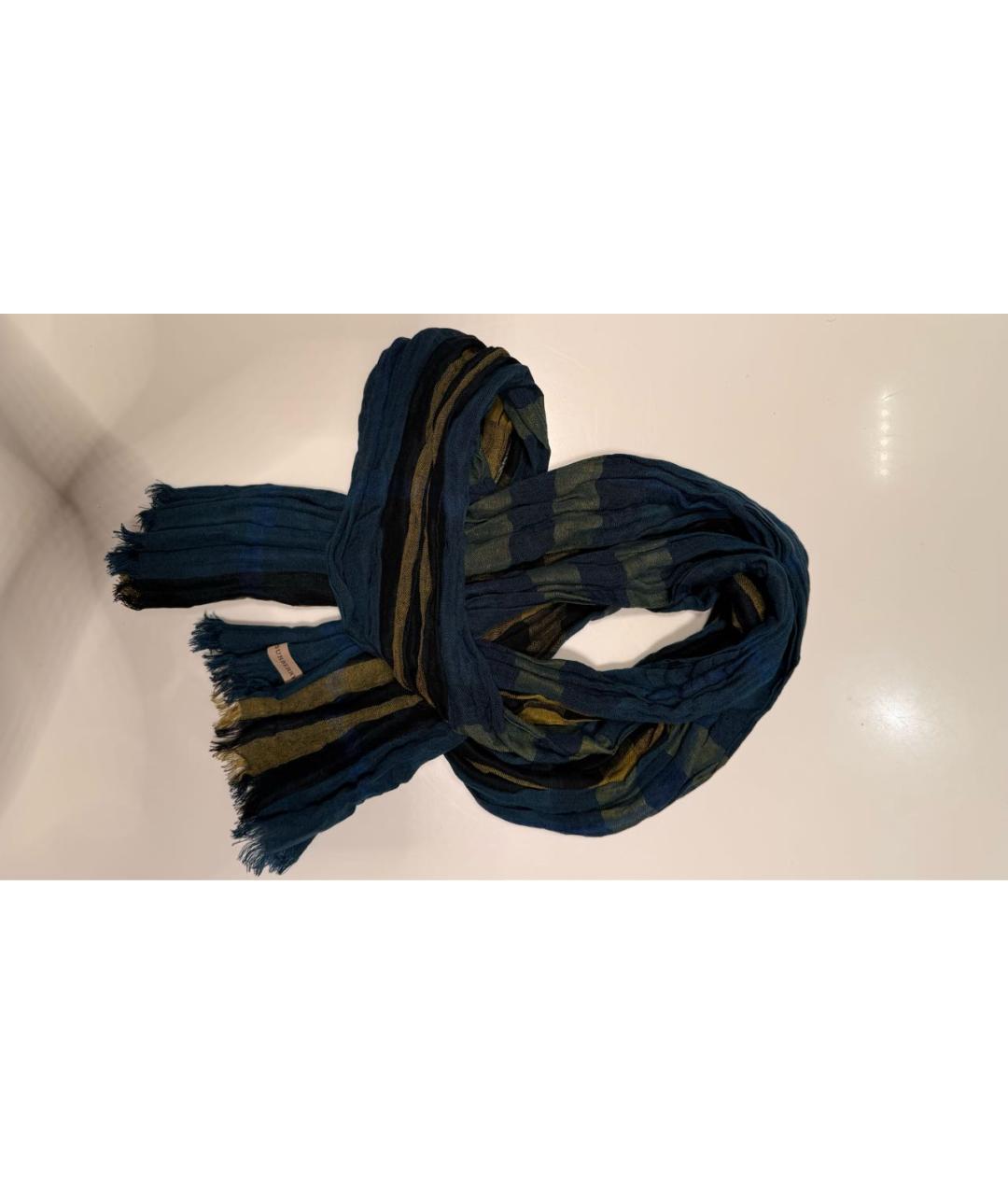 BURBERRY Мульти льняной шарф, фото 2