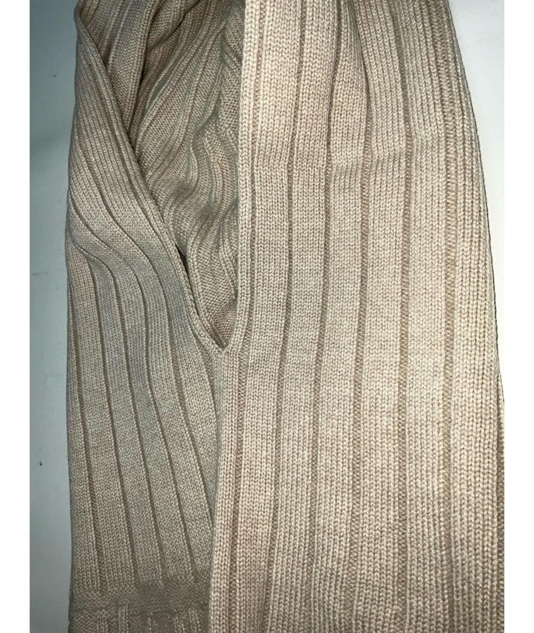 KITON Бежевый кашемировый капюшон, фото 4