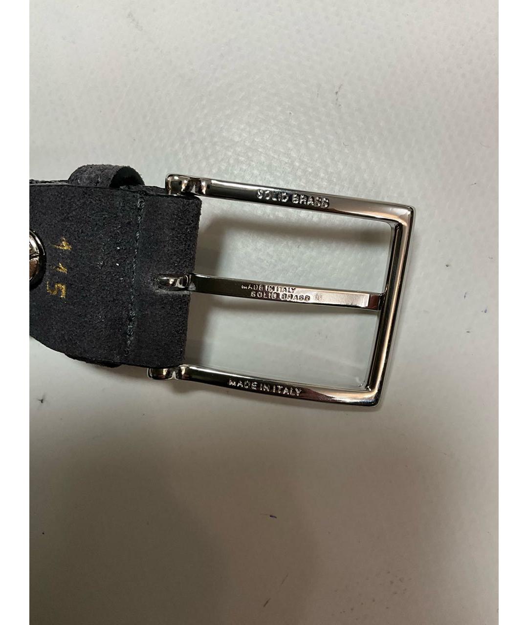 KITON Серый ремень, фото 3