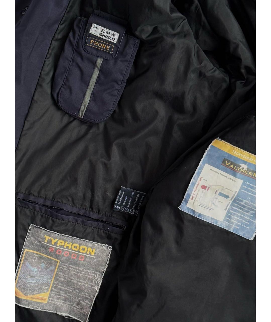 PAUL & SHARK Темно-синяя полиэстеровая куртка, фото 3