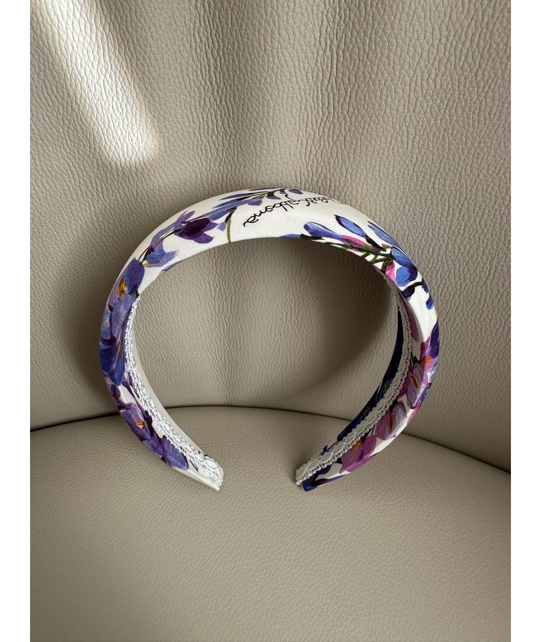 DOLCE&GABBANA Белый ободок, фото 2