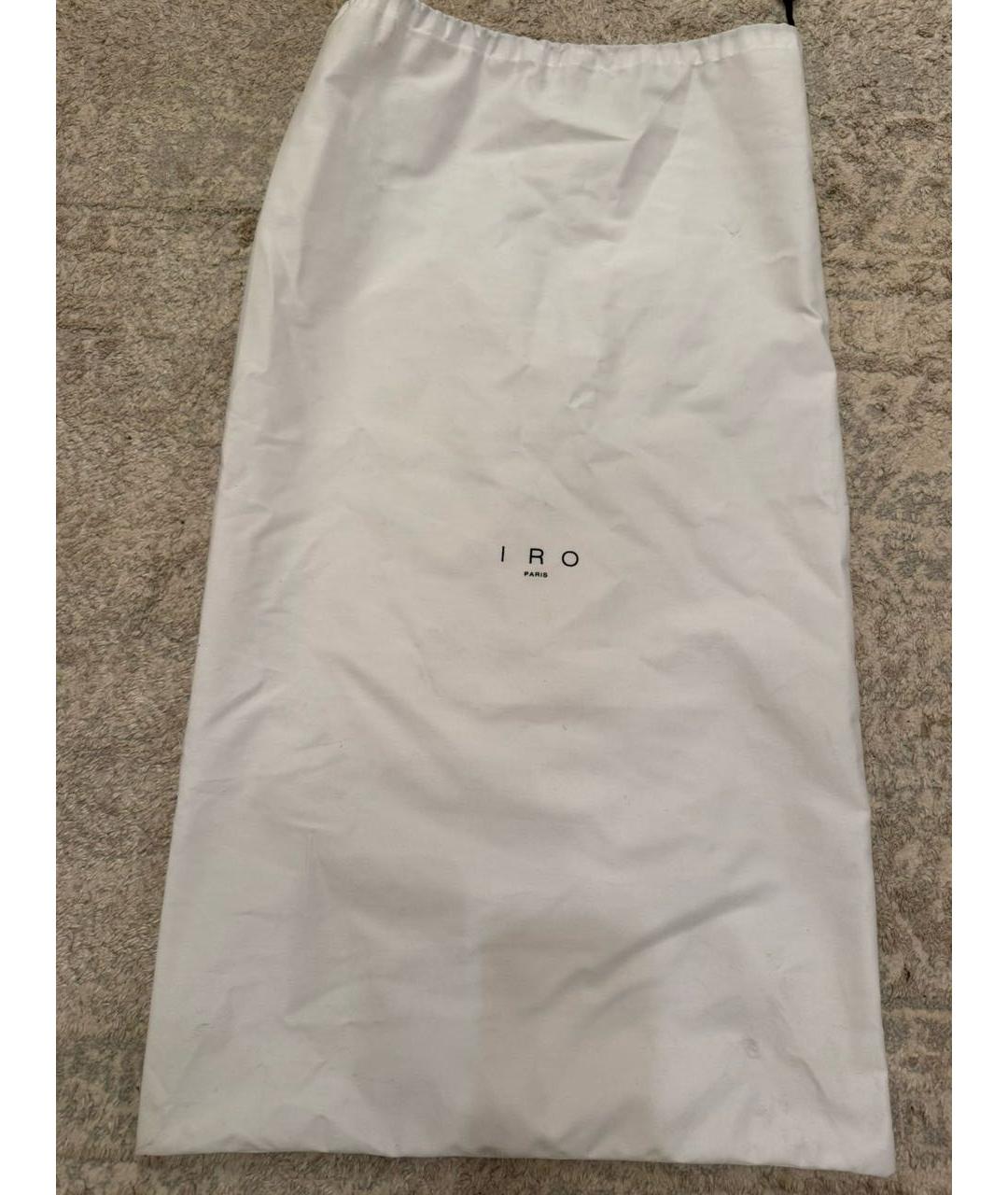 IRO Черные кожаные ботфорты, фото 6