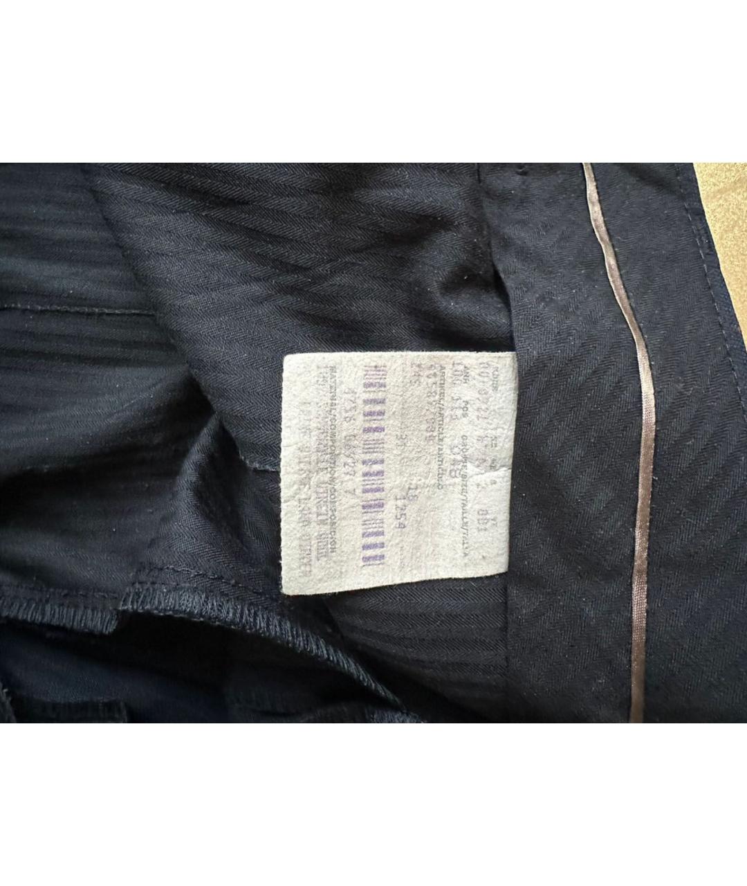 HUGO BOSS Серые шерстяные классические брюки, фото 4