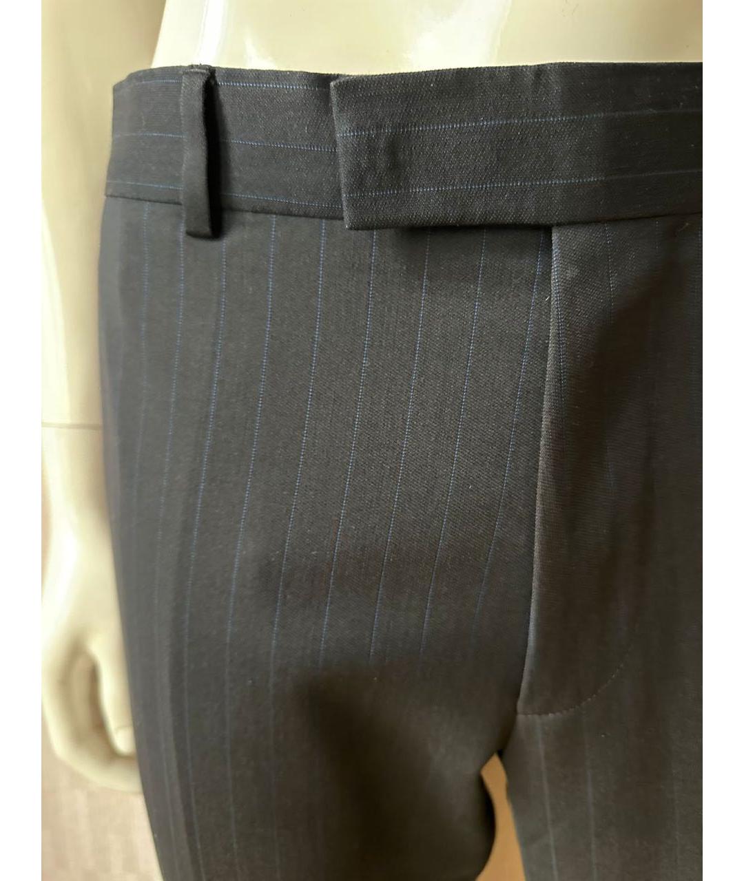 HUGO BOSS Серые шерстяные классические брюки, фото 5