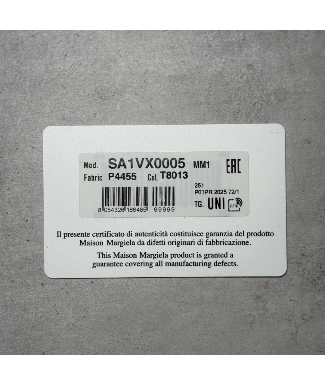 MAISON MARGIELA Черный кожаный кардхолдер, фото 7