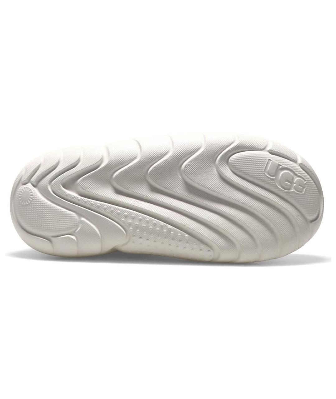 UGG AUSTRALIA Белые кожаные кроссовки, фото 4