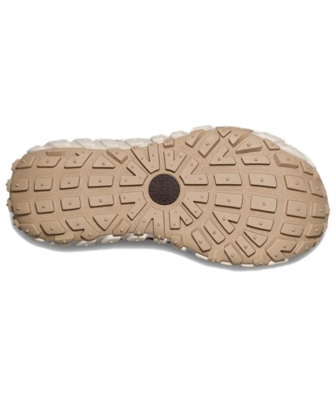 UGG AUSTRALIA Коричневые нубуковые ботинки, фото 6