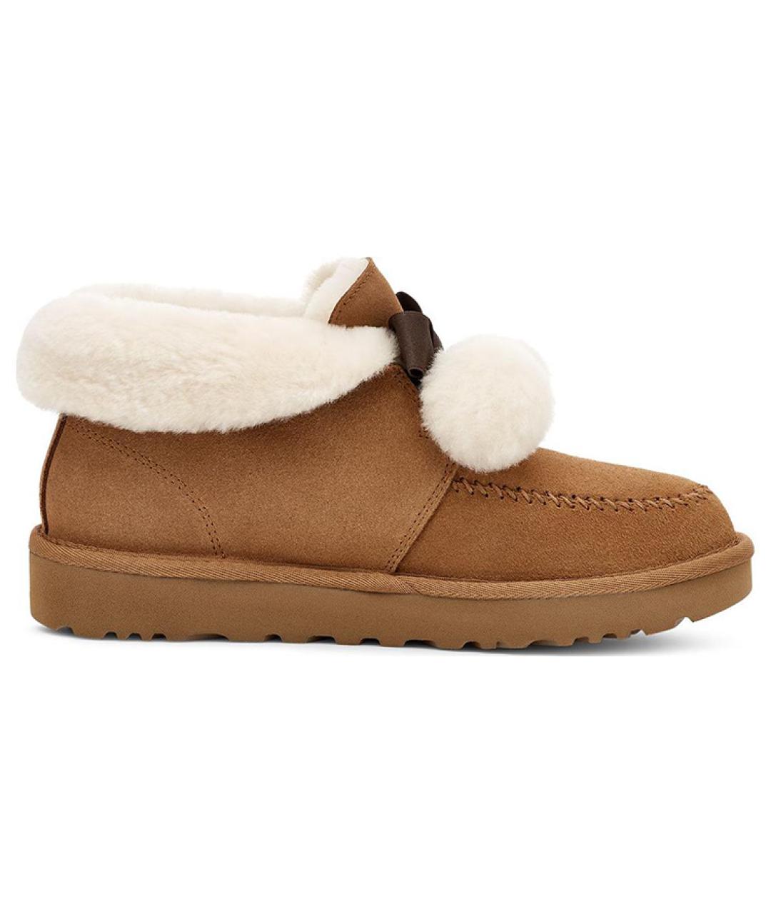 UGG AUSTRALIA Коричневые замшевые ботинки, фото 1