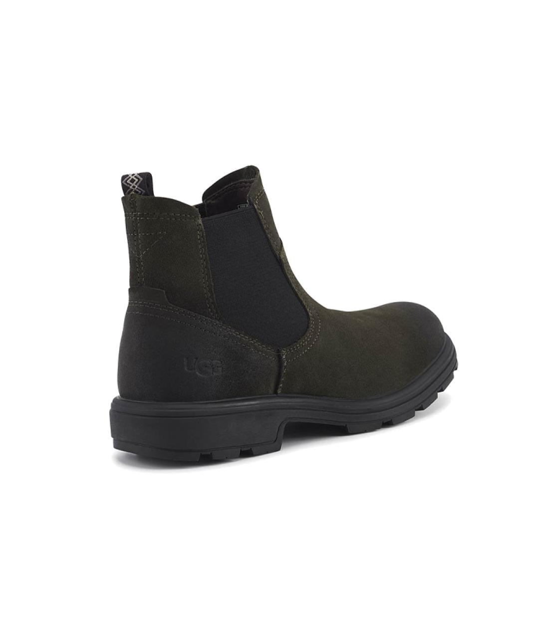 UGG AUSTRALIA Зеленые нубуковые высокие ботинки, фото 5
