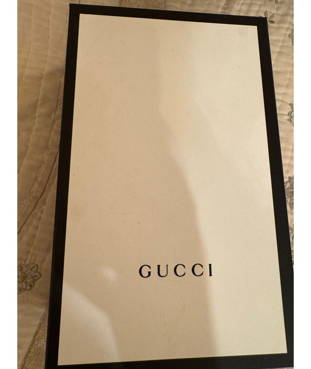 GUCCI Хаки туфли из лакированной кожи, фото 7