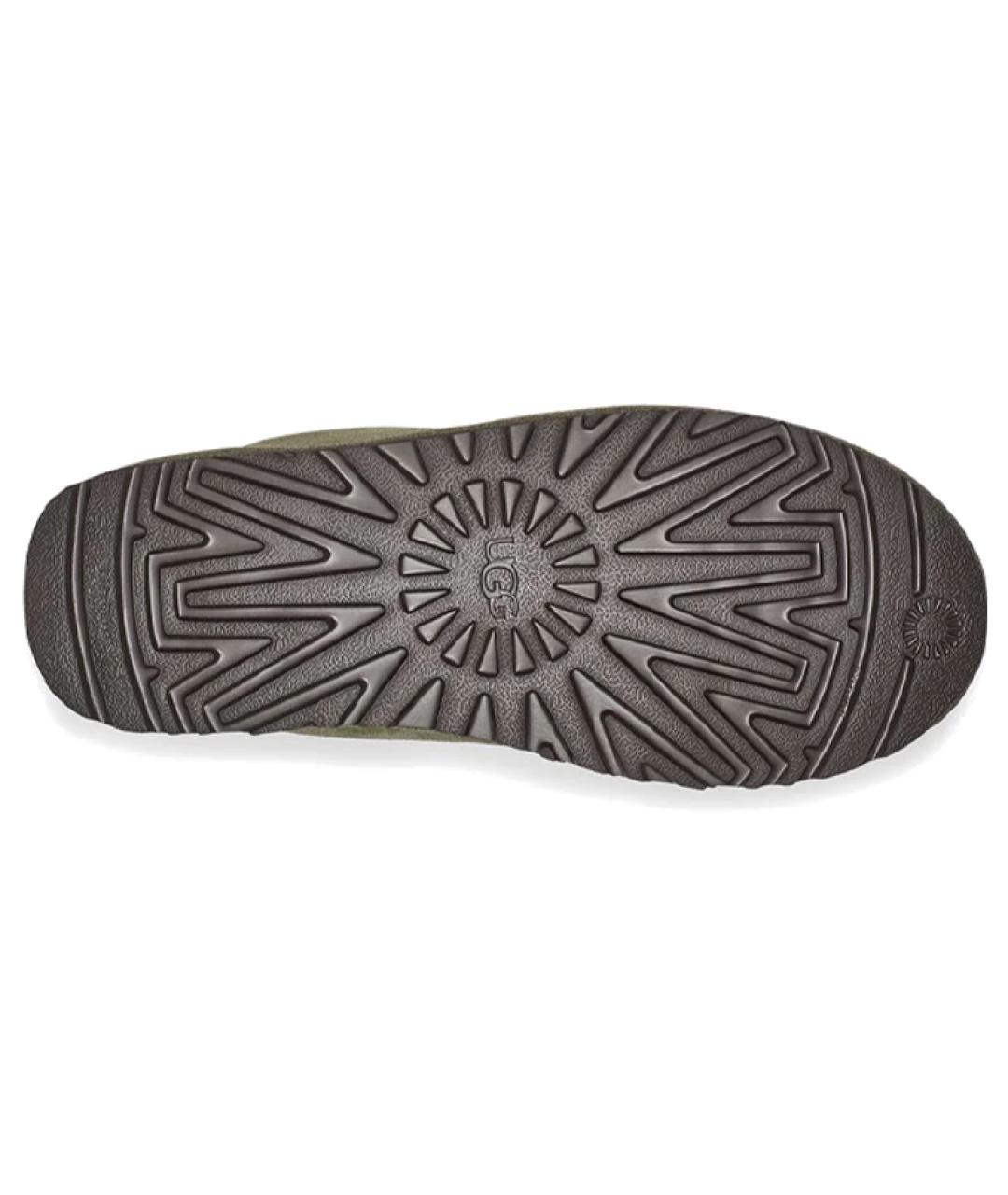 UGG AUSTRALIA Зеленые замшевые высокие ботинки, фото 6