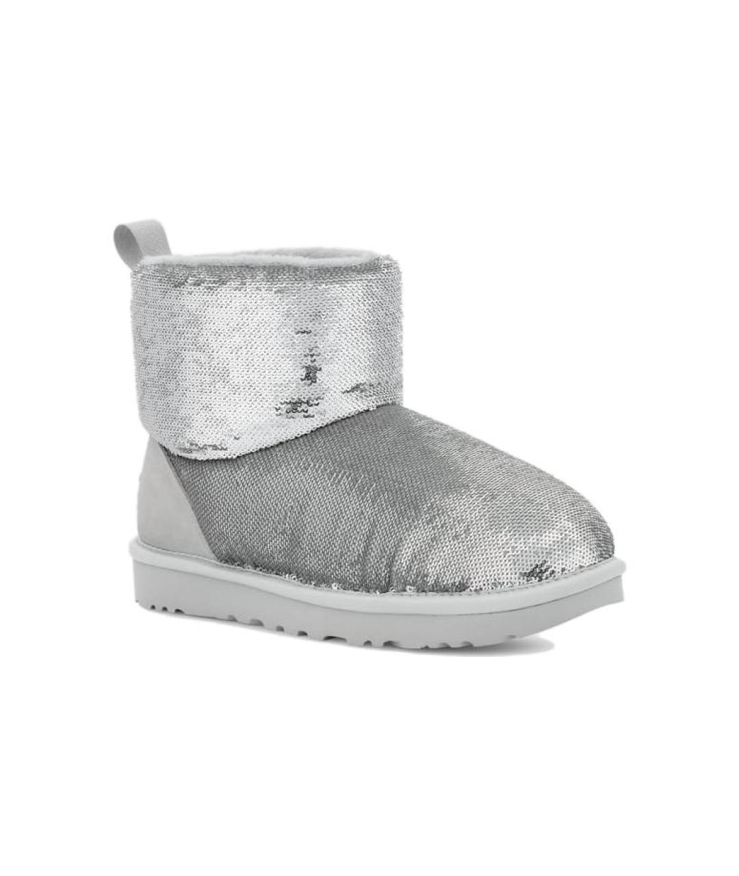 UGG AUSTRALIA Серебряные ботинки, фото 2